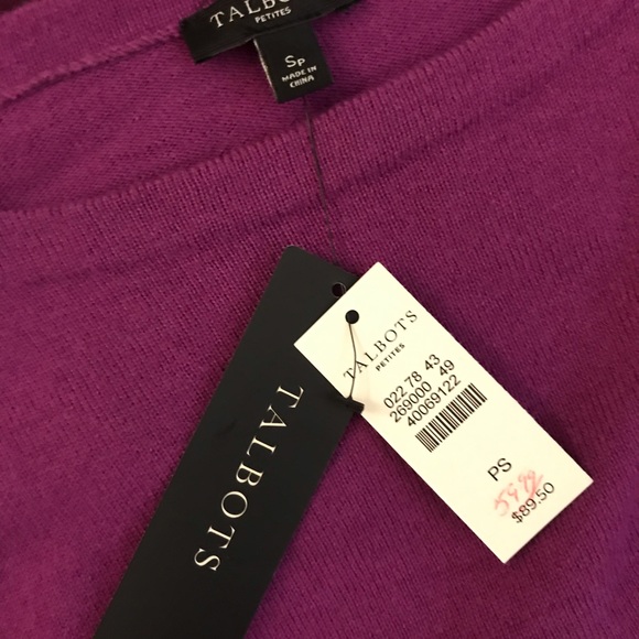 Talbots Color Block Sweater - Picture 4 of 4